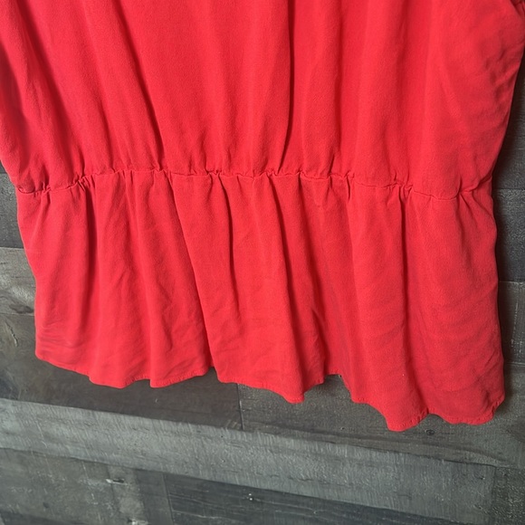 Cute Coral Maurices V-Neck Blouse - Picture 3 of 6